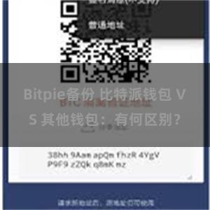 Bitpie备份 比特派钱包 VS 其他钱包：有何区别？
