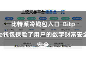 比特派冷钱包入口  Bitpie钱包保险了用户的数字财富安全
