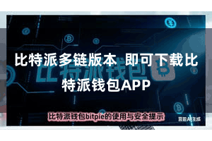 比特派多链版本  即可下载比特派钱包APP